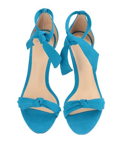 Shop Alexandre Birman Sandals In Turquoise