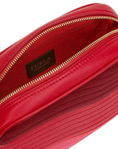 Shop Furla Handbags In Red