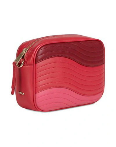 Shop Furla Handbags In Red