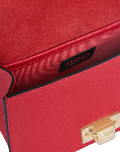 Shop Furla Handbags In Red