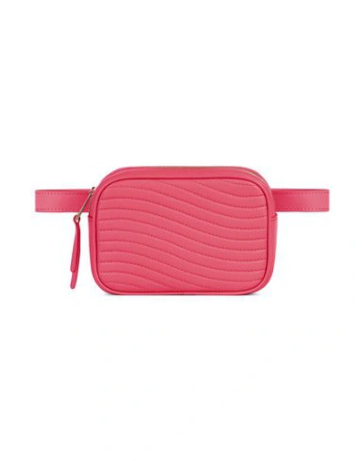 Shop Furla Swing M Belt Bag Woman Belt Bag Fuchsia Size - Soft Leather In Pink