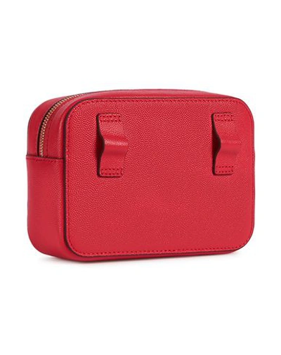 Shop Furla Babylon M Belt Bag Woman Belt Bag Coral Size - Soft Leather In Red