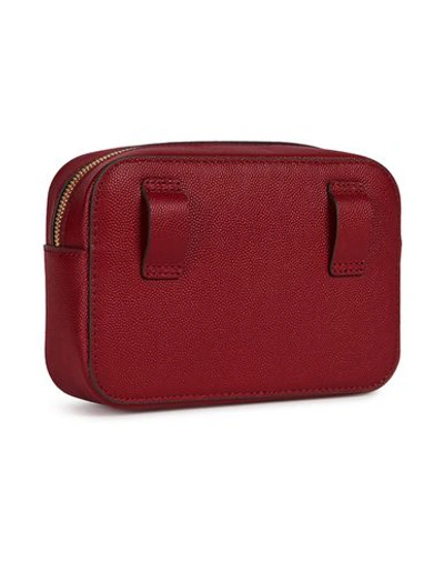 Shop Furla Babylon M Belt Bag Woman Belt Bag Burgundy Size - Soft Leather In Red