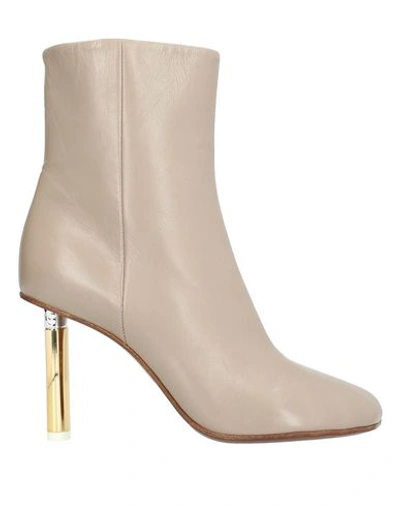 Shop Vetements Ankle Boot In Light Brown