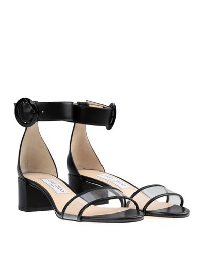 Shop Jimmy Choo Sandals In Black