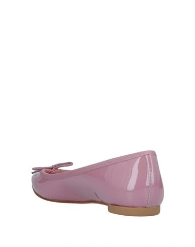 Shop Repetto Ballet Flats In Pastel Pink
