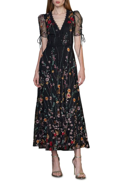 ml monique lhuillier floral overlay