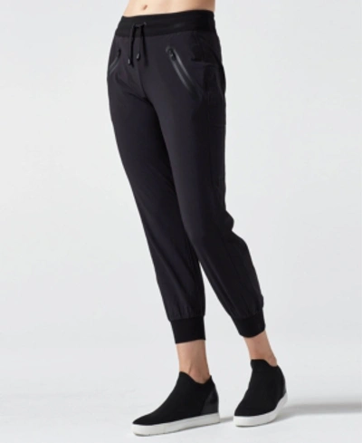 Shop Blanc Noir New Getaway Jogger In Black