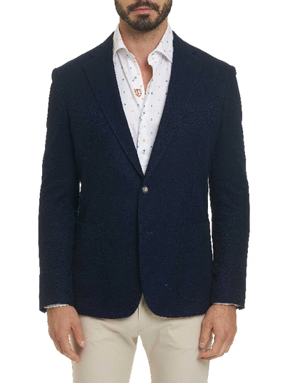 Shop Robert Graham R Collection Albani Blazer In Navy