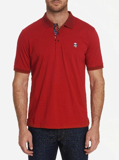 Shop Robert Graham Easton Polo In Red