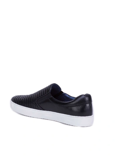 Shop Robert Graham Dion Slip On Sneaker In Black