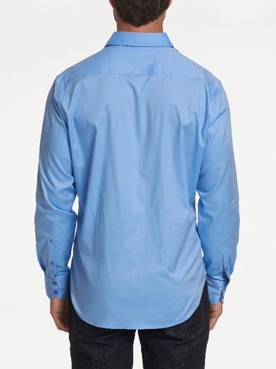 Shop Robert Graham Rutherford Sport Shirt In Light Blue