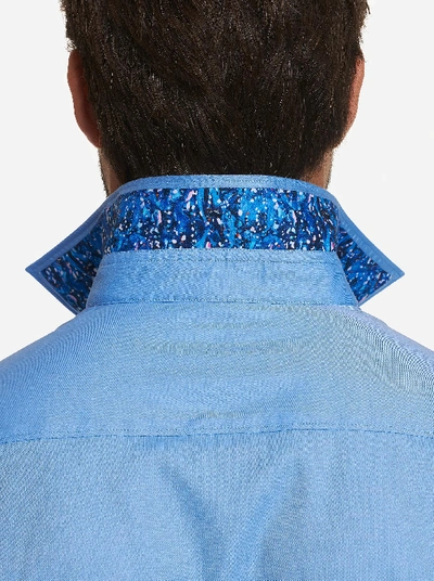 Shop Robert Graham Rutherford Sport Shirt In Light Blue