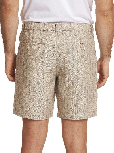 Shop Robert Graham Babson Shorts In Grey