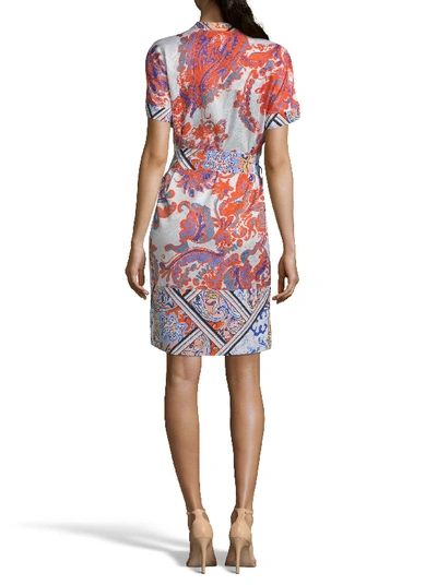 Shop Robert Graham Caitlin Paisley Mixed Floral Dress In Multi