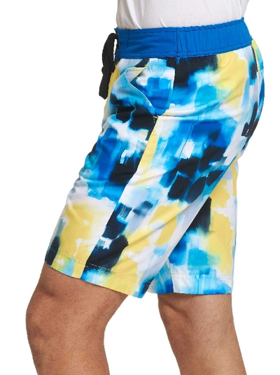 Shop Robert Graham Madeira Islands Swim Trunks In Multi