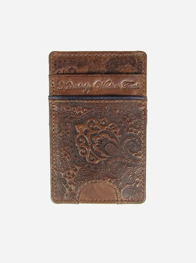 Shop Robert Graham Himalaya Card Case In Navy