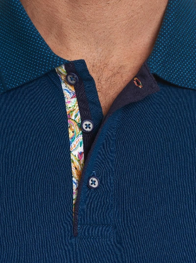 Shop Robert Graham Westan Polo In Black