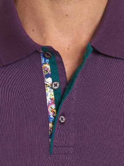 Shop Robert Graham Westan Polo In Blue