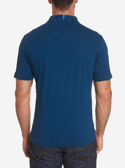 Shop Robert Graham Westan Polo In Blue