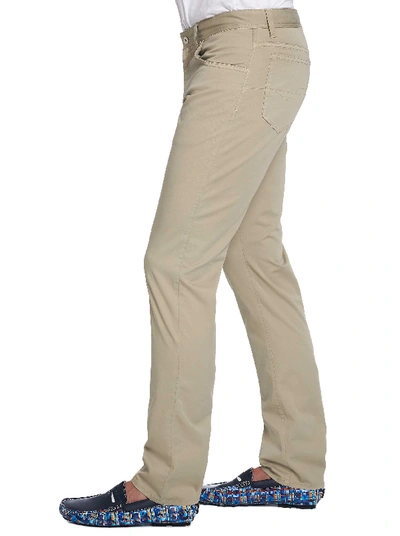 Shop Robert Graham Seaton Perfect Fit Pants In Khaki