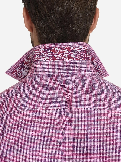 Shop Robert Graham Orson Sport Shirt In Berry