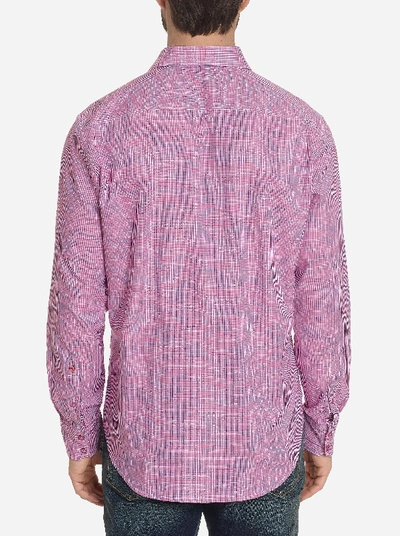 Shop Robert Graham Orson Sport Shirt In Blue