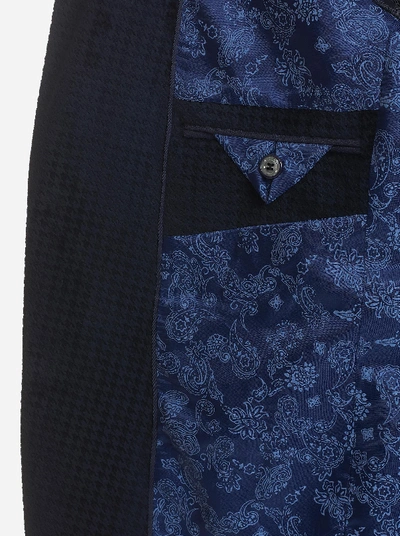 Shop Robert Graham Wilkes Velvet Sport Coat In Navy