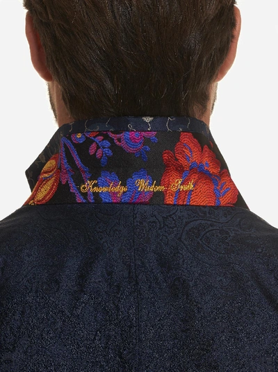 Shop Robert Graham Limited Edition The Blue Charm Sport Coat In Navy