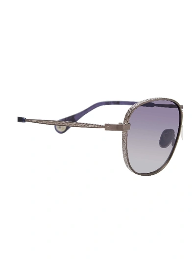 Shop Robert Graham Milo Aviator Sunglasses In Gunmetal