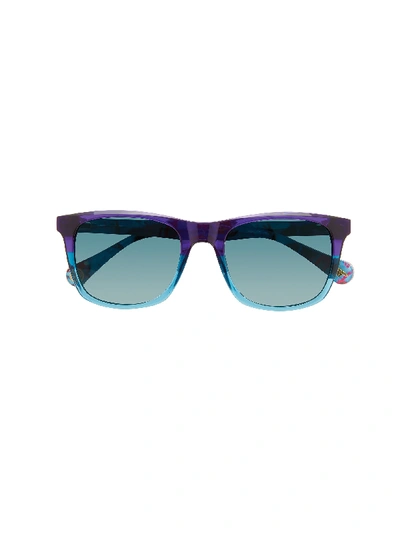 Shop Robert Graham Julian Square Sunglasses In Purple