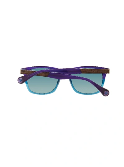 Shop Robert Graham Julian Square Sunglasses In Purple