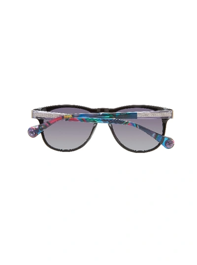 Shop Robert Graham Warren Square Sunglasses In Black