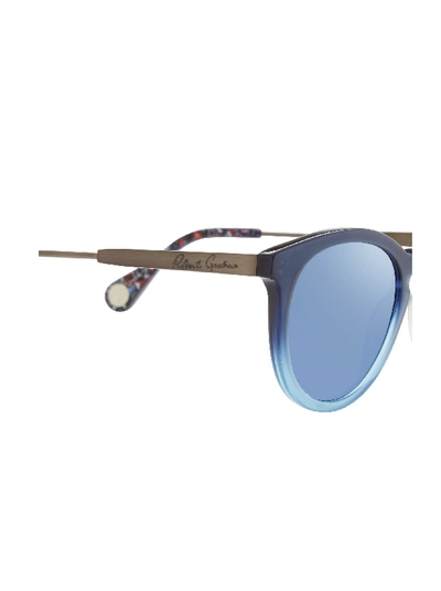 Shop Robert Graham Randolph Geo Sunglasses In Blue