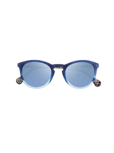 Shop Robert Graham Randolph Geo Sunglasses In Blue