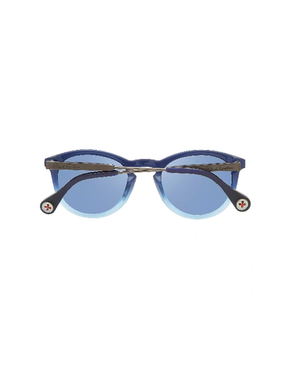 Shop Robert Graham Randolph Geo Sunglasses In Blue