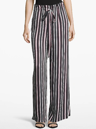 Shop Robert Graham Emerson Stripe Printed Pants In Multi