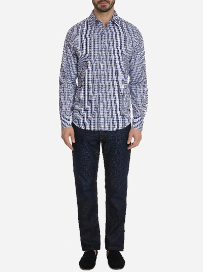 Shop Robert Graham Hackman Sport Shirt In Berry