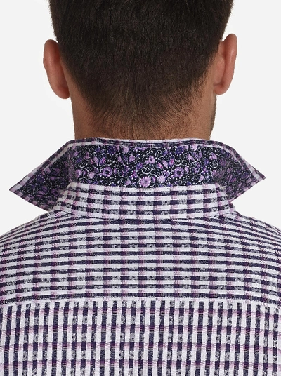 Shop Robert Graham Hackman Sport Shirt In Berry