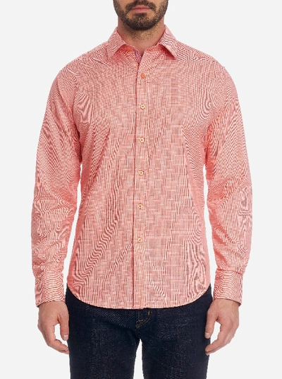 Shop Robert Graham Hearst Sport Shirt In Orange