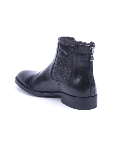 Shop Robert Graham Dutchy Leather Boot In Black