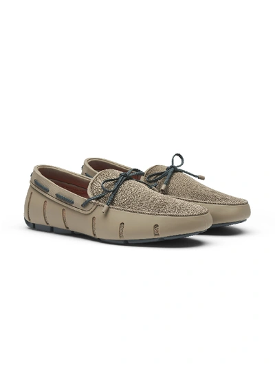Shop Robert Graham Braided Lace Loafer In Taupe