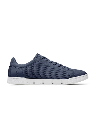 Shop Robert Graham Breeze Knit Tennis In Navy