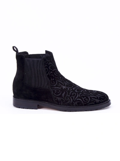 Shop Robert Graham Woodman Leather Boot In Black