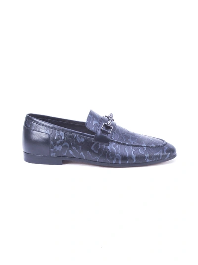 Shop Robert Graham Curly Loafer In Silver