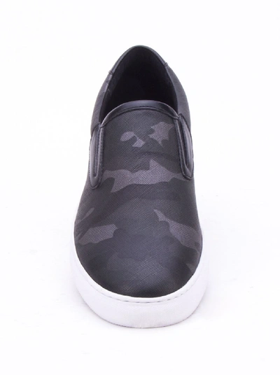 Shop Robert Graham Buster Slip On Sneaker In Army