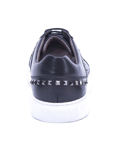 Shop Robert Graham Ruman Sneaker In Black