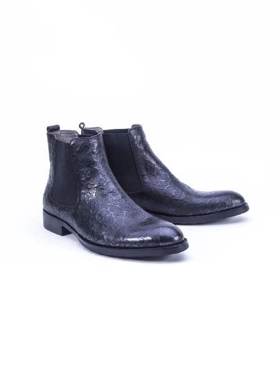 Shop Robert Graham Driscoll Chelsea Boots In Black