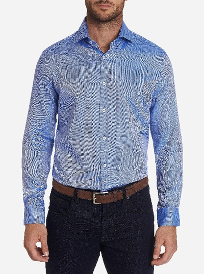 Shop Robert Graham Roscoe Dress Shirt In Blue