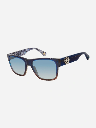 Shop Robert Graham Valentino Square Sunglasses In Black